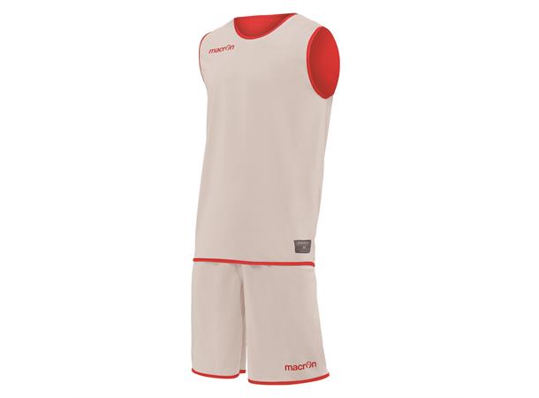 X400 Reversible Set RED/WHT XXS Vendbart basketsett - Unisex 