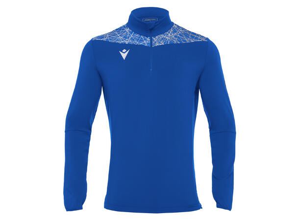 Tiber 1/4 Zip Top ROY/WHT XL Stilren treningsgenser - Unisex 