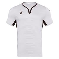 Canopus Shirt Shortsleeve WHT/BLK M Elegant teknisk t-skjorte - Unisex