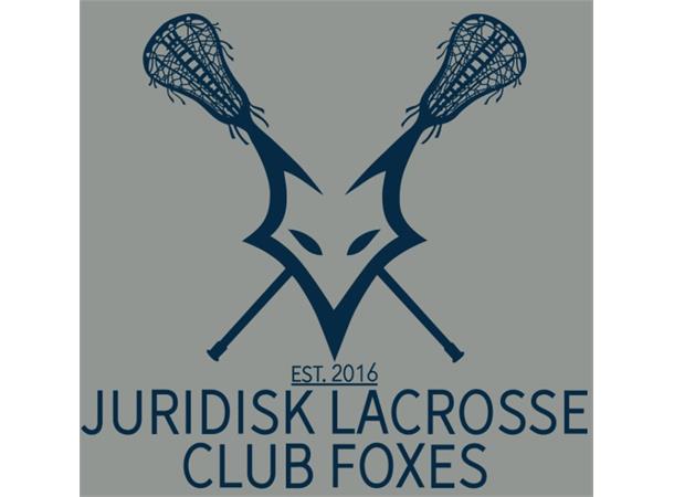 Juridisk Lacrosse Club Foxes Logo Blå Transfermerke 