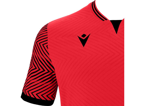 Tureis Shirt RED/BLK S Teknisk T-skjorte i ECO-tekstil 