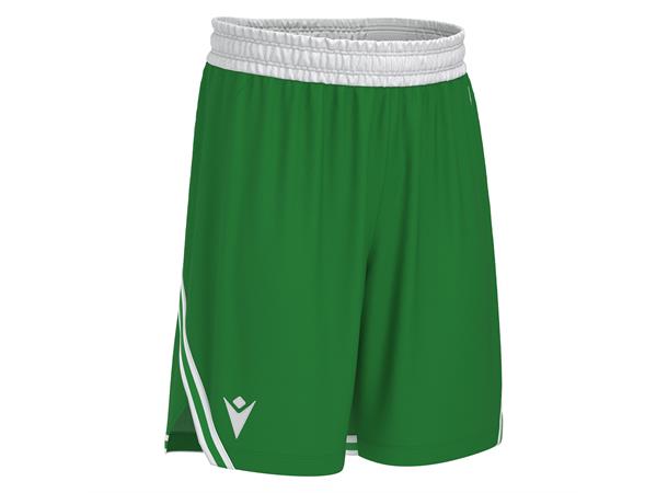 Kansas Basket Eco Shorts GRN/WHT XS Teknisk basketshorts - Unisex 