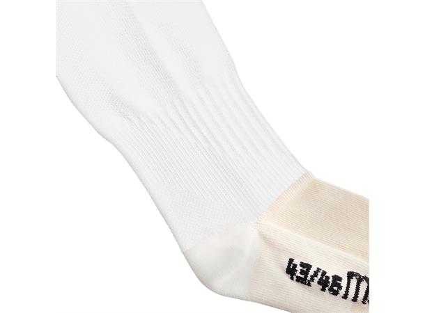 Round Socks Evo WHT S Komfortable fotballsokker - Unisex 
