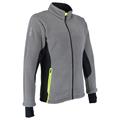 Albite Fleece Jacket Grey Melange S Fleecejakke til jobb og fritid - Unisex