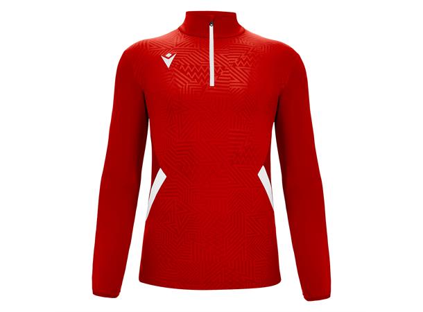 Fraser 1/4 Zip Top RED/WHT 3XS Teknisk treningsgenser - Unisex 