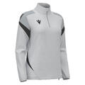 Leona Training 1/4 Zip Top W ST.GREY XL Teknisk treningsgenser til dame